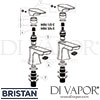 Bristan Hourglass Basin Taps Spares
